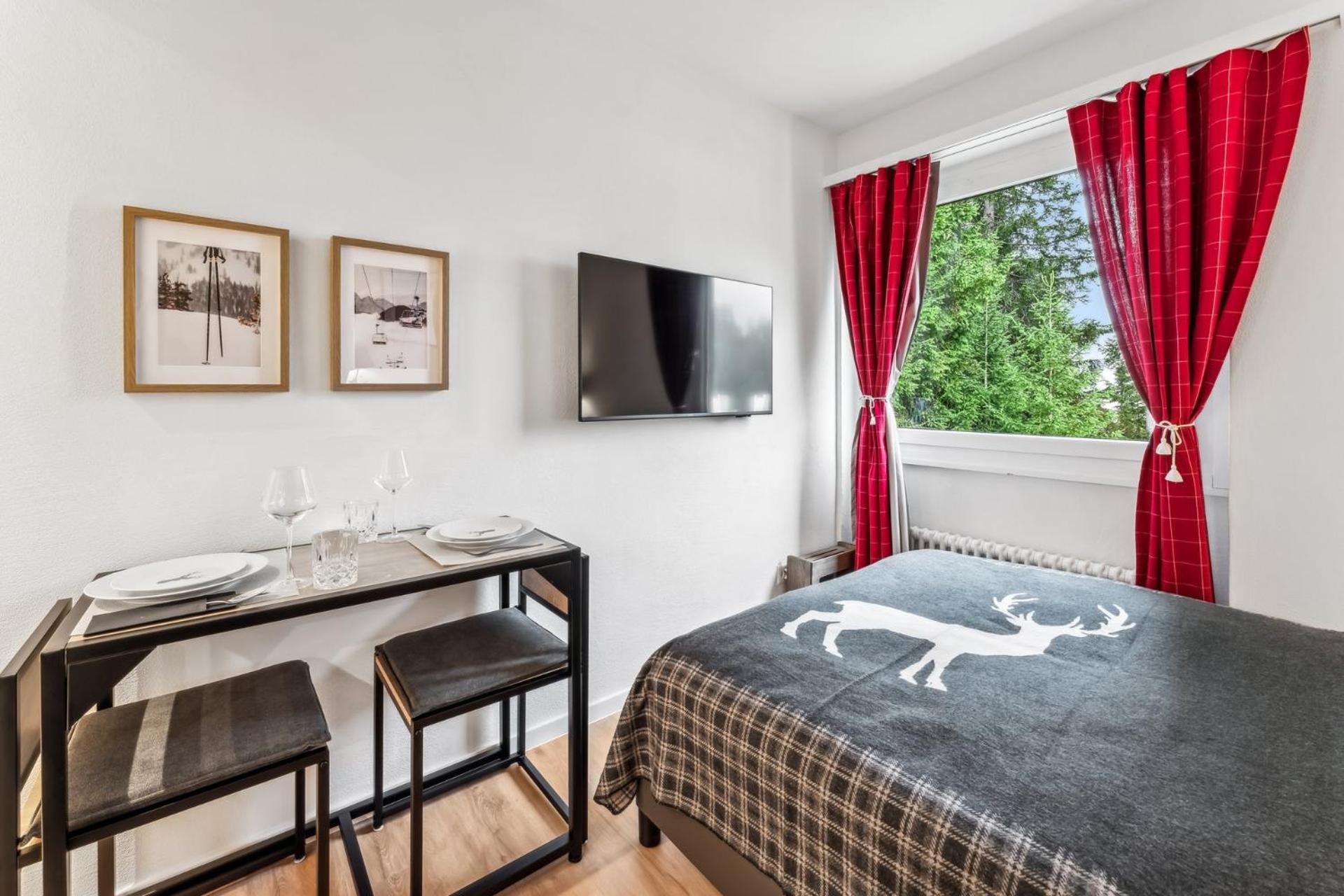 Apartment Book2stay - Kuscheliges Alpin-studio Mit Schwimmbad Arosa